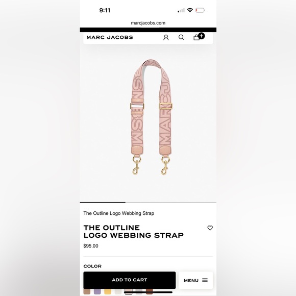 Marc Jacobs handbag strap - Picture 1 of 5